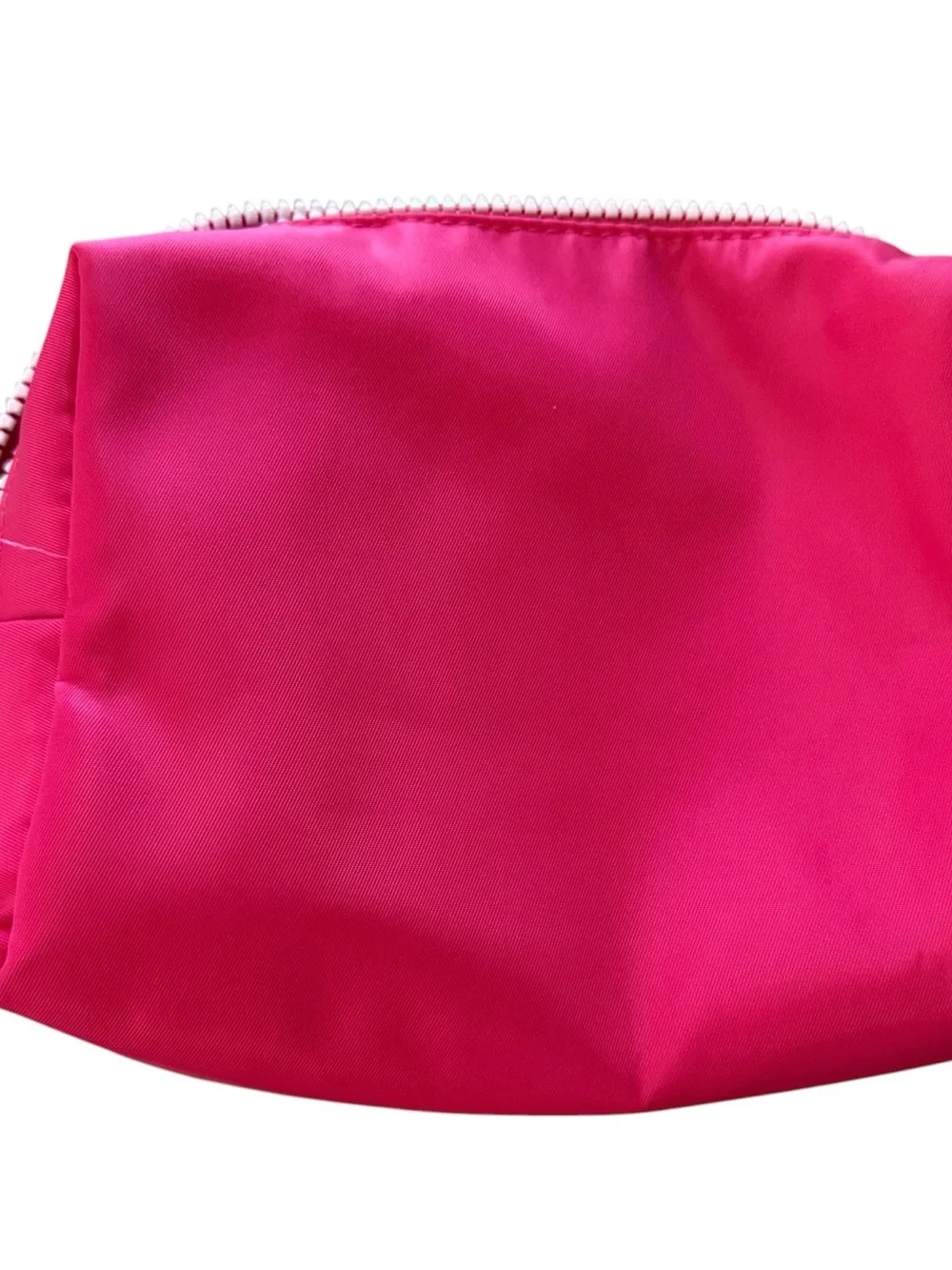 Life Is Good Pink Cosmetic Bag Travel Pouch Wristlet NWT